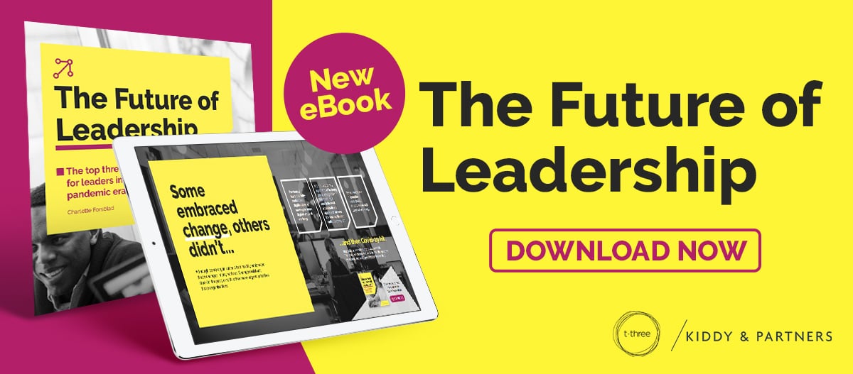 Future of Leadership t-three Social Banner